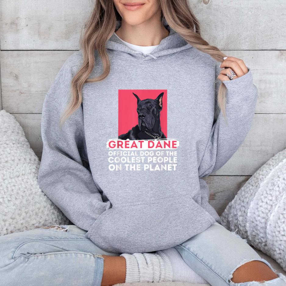 Coolest German Great Dane Dog Hoodie image 1