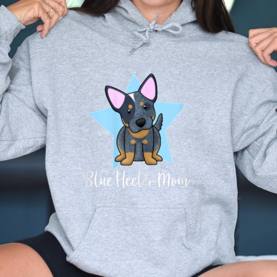 Blue Heeler Mom Cattle Dog Hoodie image 2