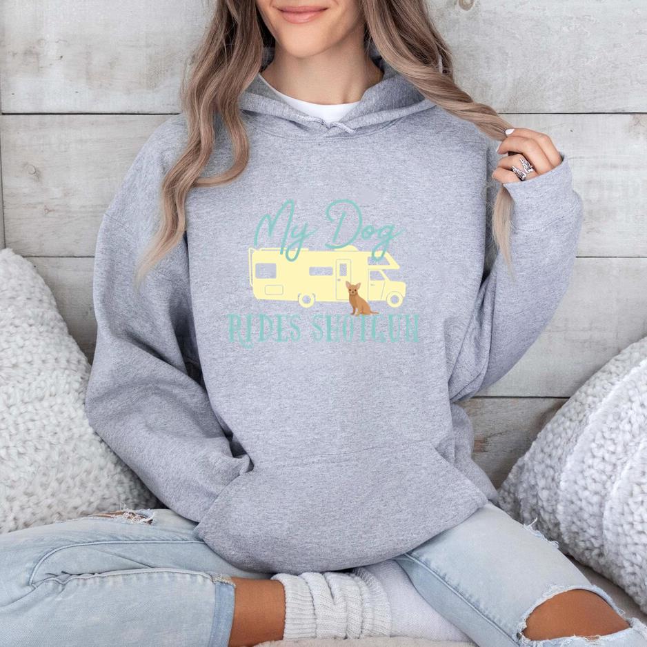 Chihuahua Dog RV Camping Travel Trailer Hoodie image 1