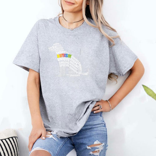 Autism Awareness Dog Prize For Autistic Teacher T-Shirt image 1