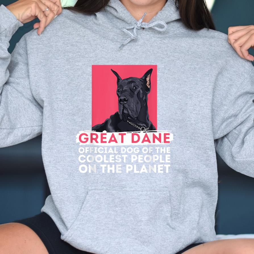 Coolest German Great Dane Dog Hoodie image 2