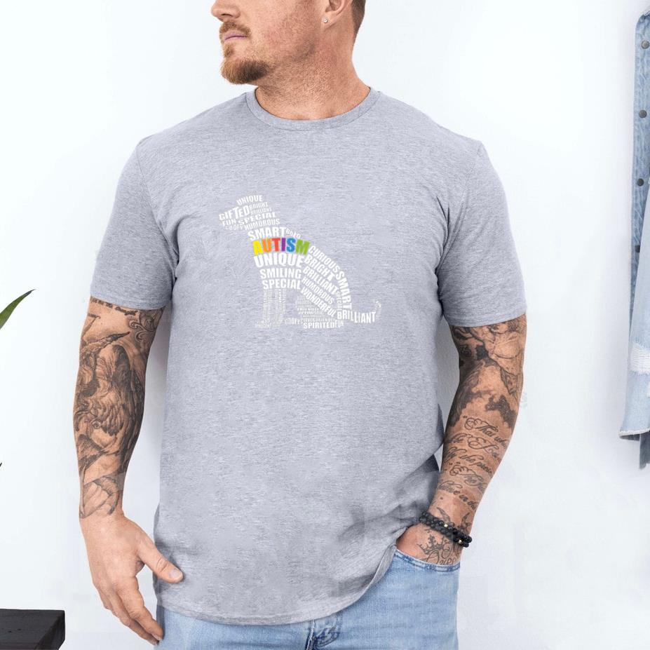 Autism Awareness Dog Prize For Autistic Teacher T-Shirt image 3