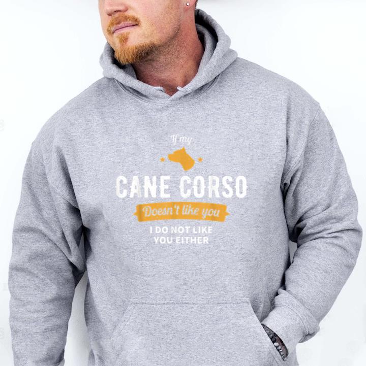 Cane Corso Patrol Dog K9 Police Hoodie image 0