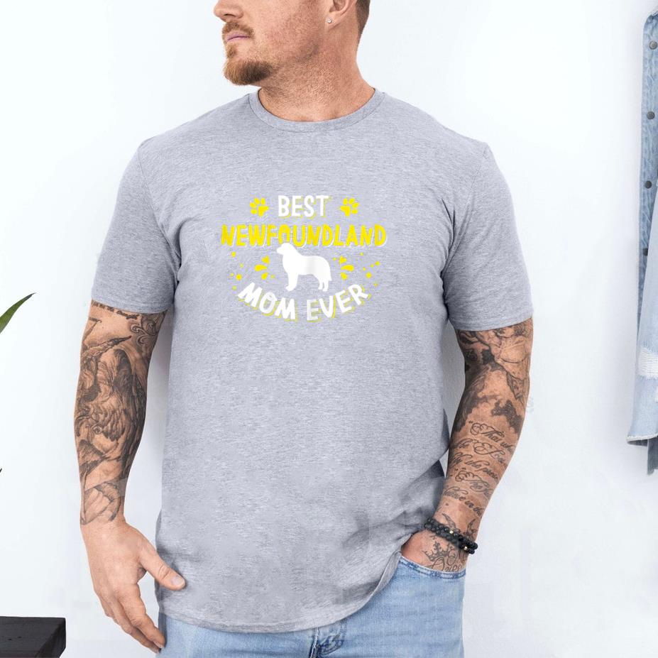 Best Newfoundland Mom Ever Dog T-Shirt image 3