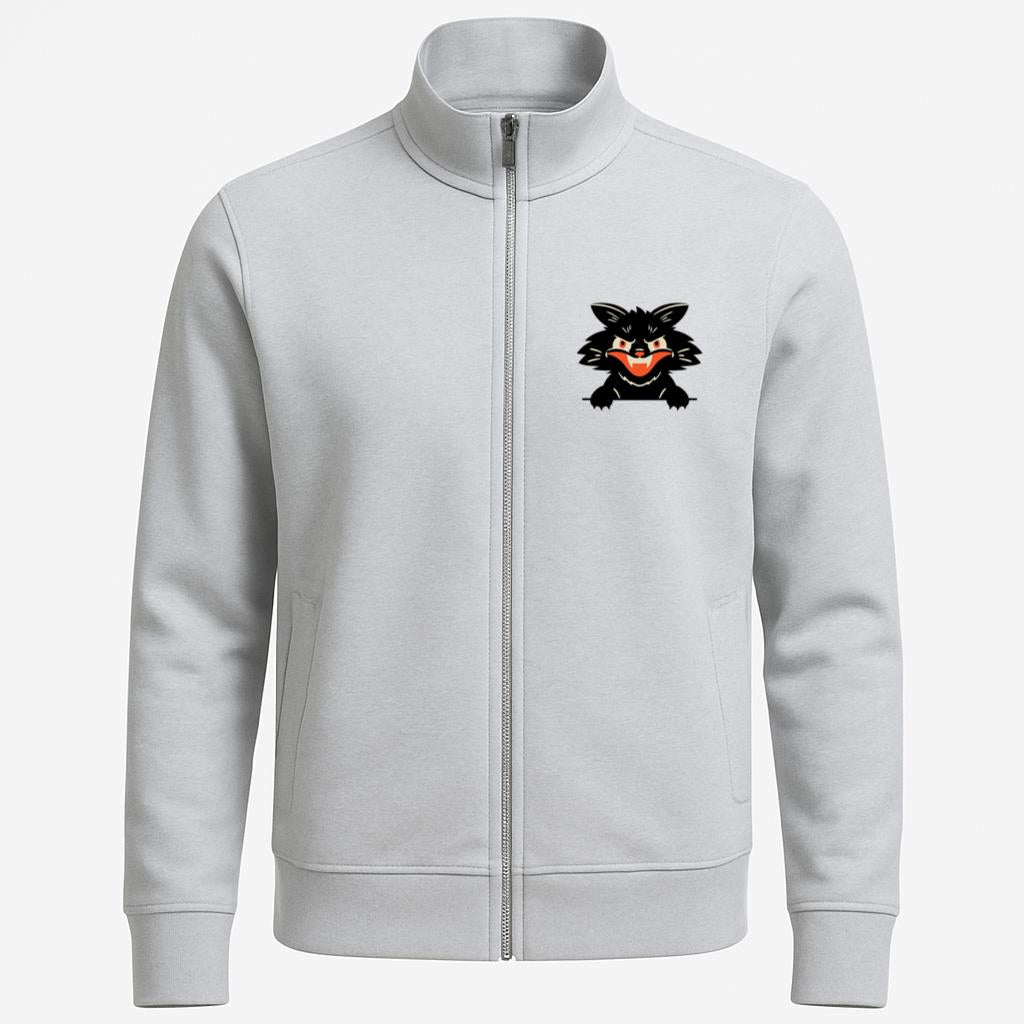 Angry Black Cat Design Jacket image 0