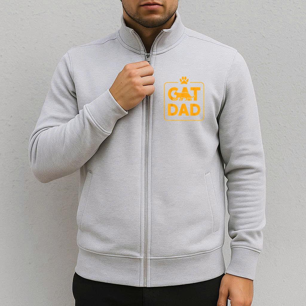 Cat Dad Fathers Day Jacket image 2