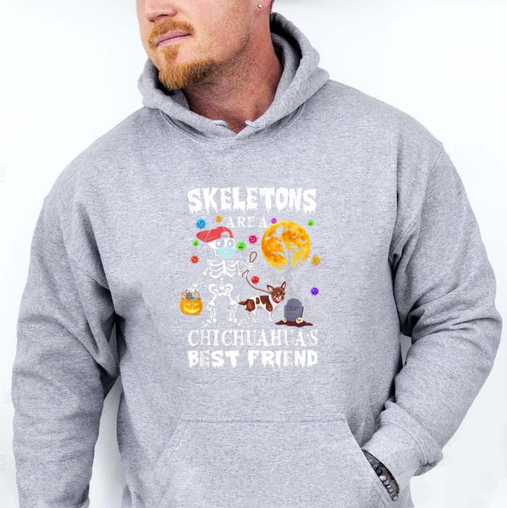Chichuahua Dog Best Friend Halloween Hoodie image 0